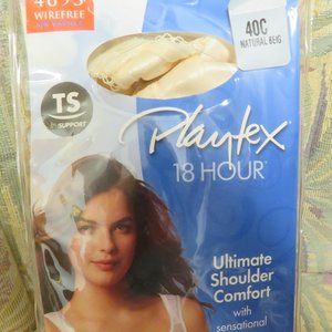 Playtex 18 Hour Bra - Natural Beige - 40 C - Wirefree